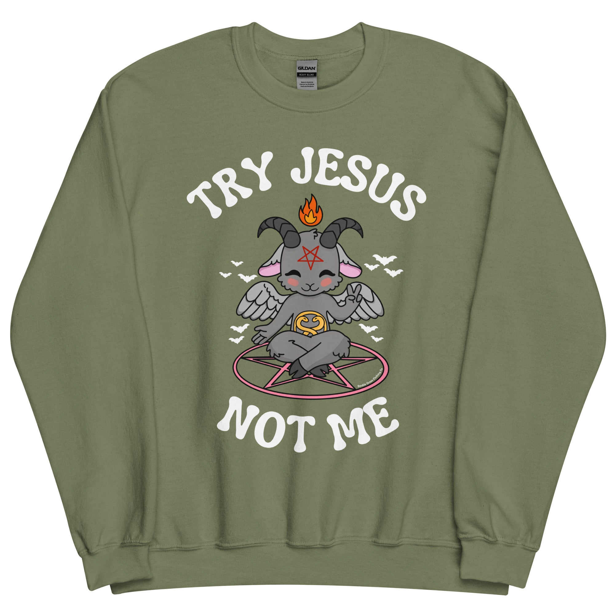 Try Jesus Crewneck