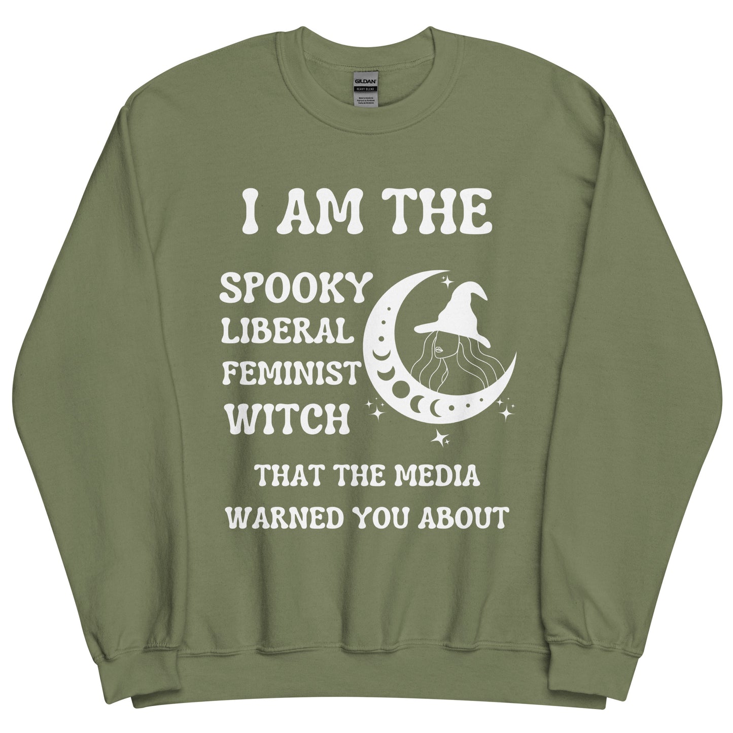 Liberal Witch Crewneck