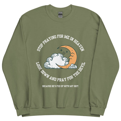 Pray for the Devil Crewneck
