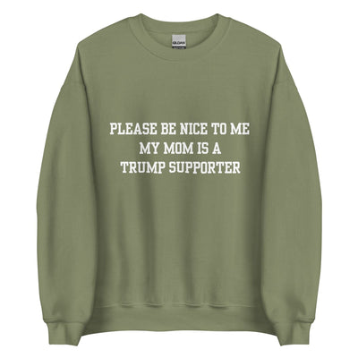 Trump Supporter Mom Crewneck