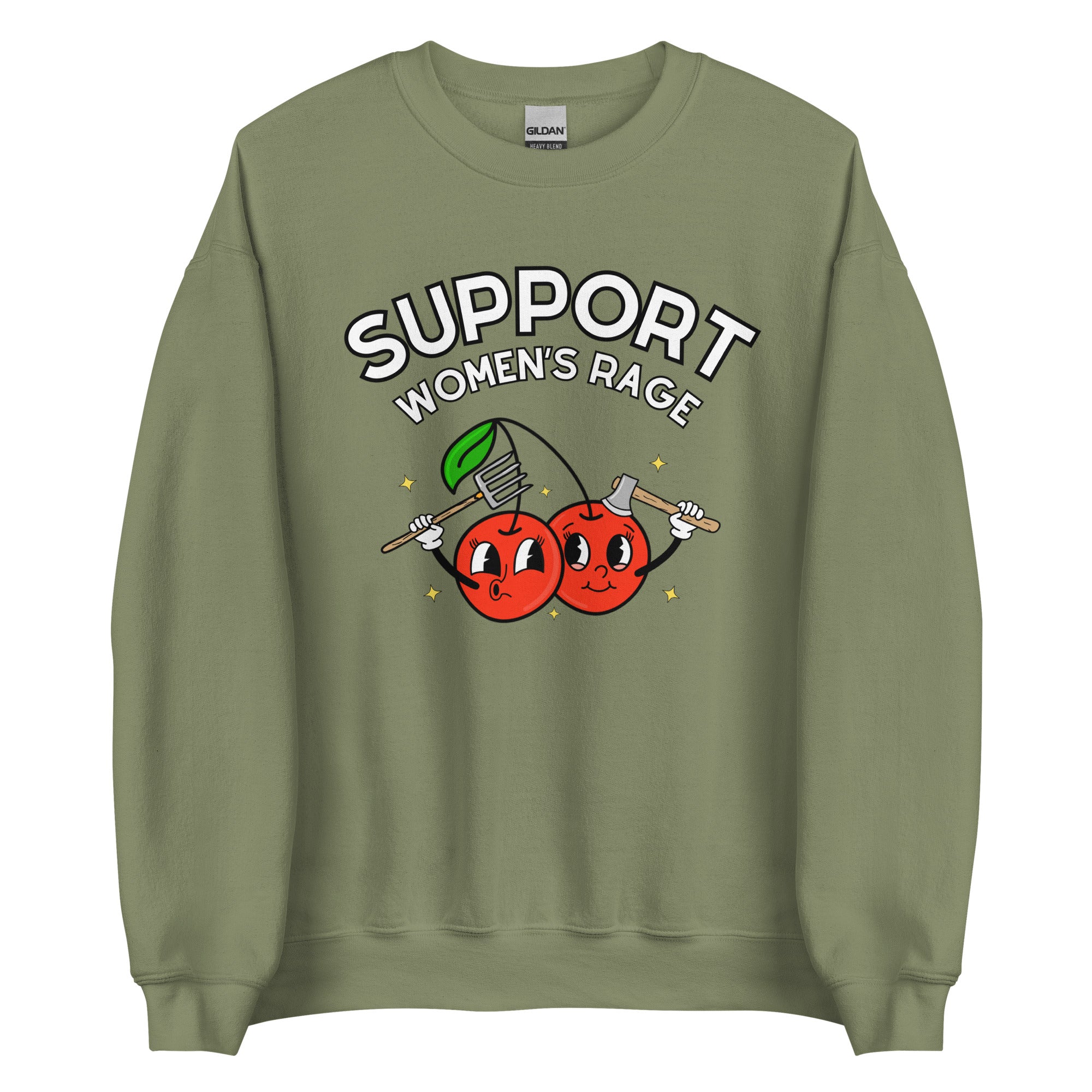 Support Women's Rage Crewneck