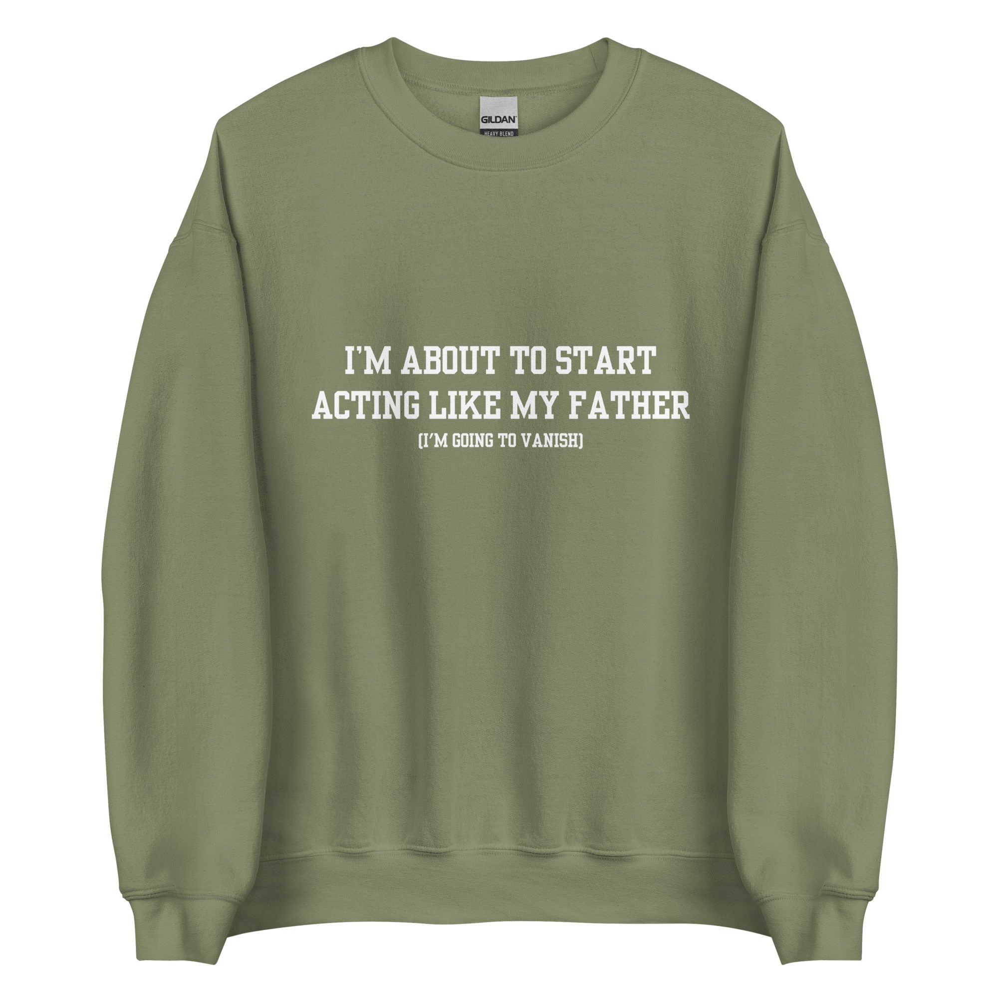 Vanishing Dad Crewneck