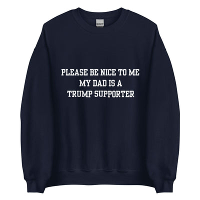 Trump Supporter Dad Crewneck