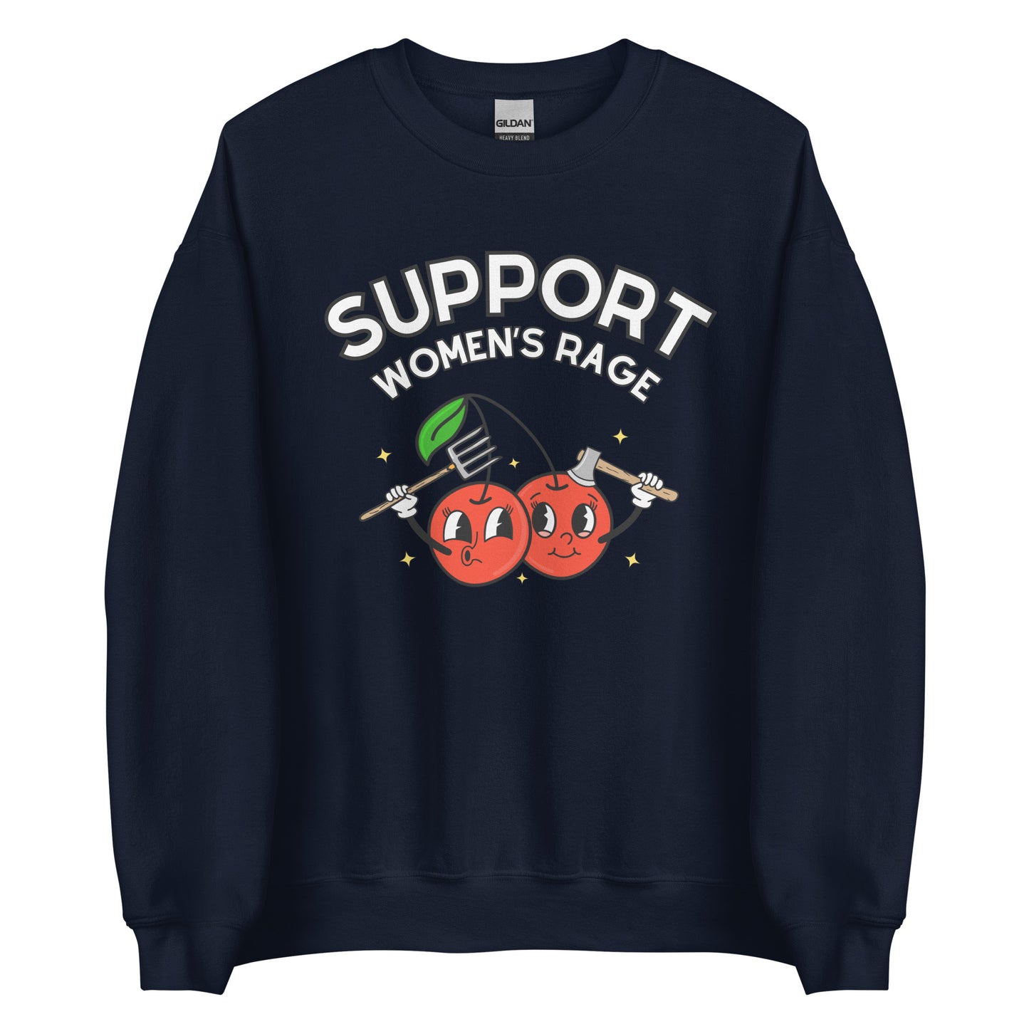 Support Women's Rage Crewneck