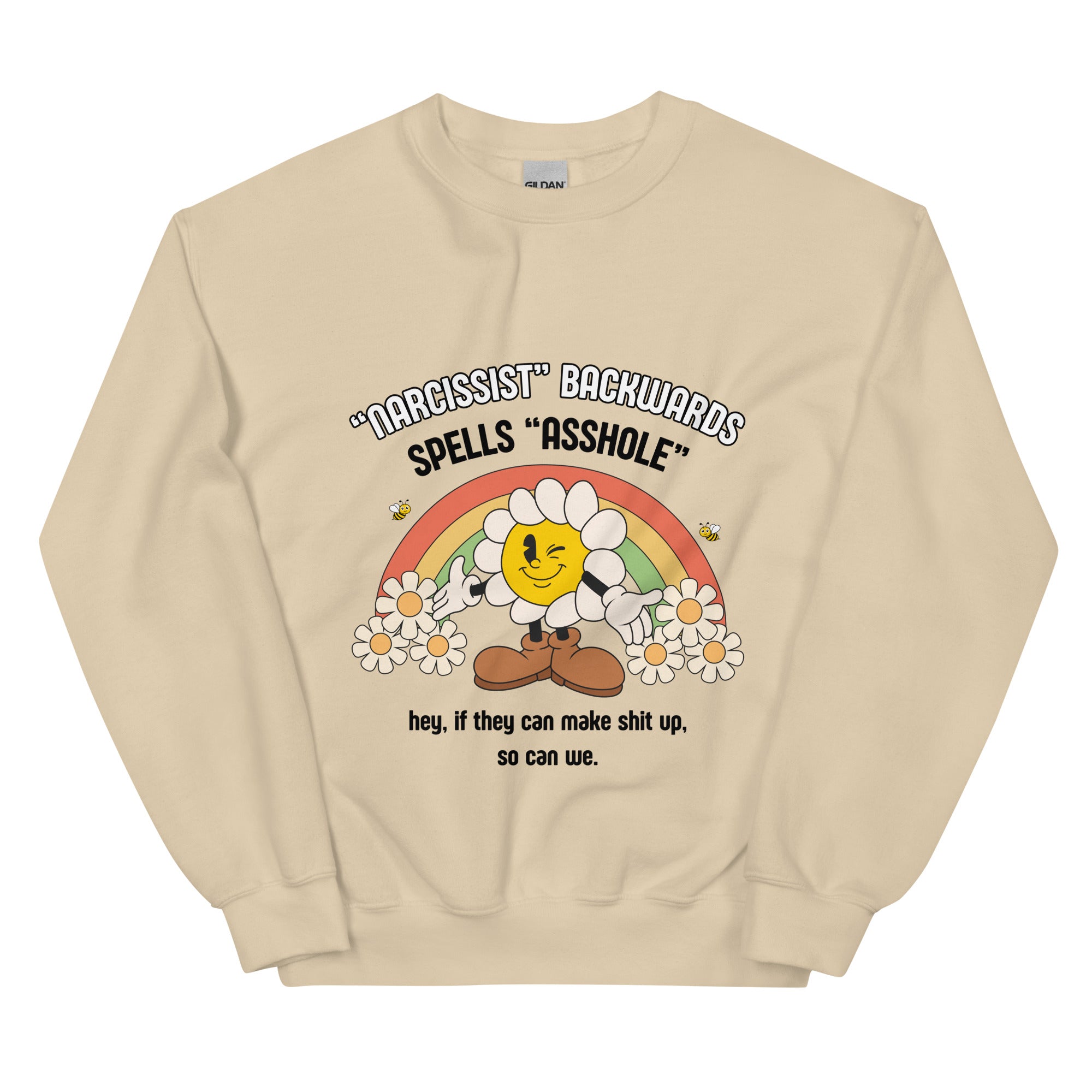 Narcissist Backwards Crewneck