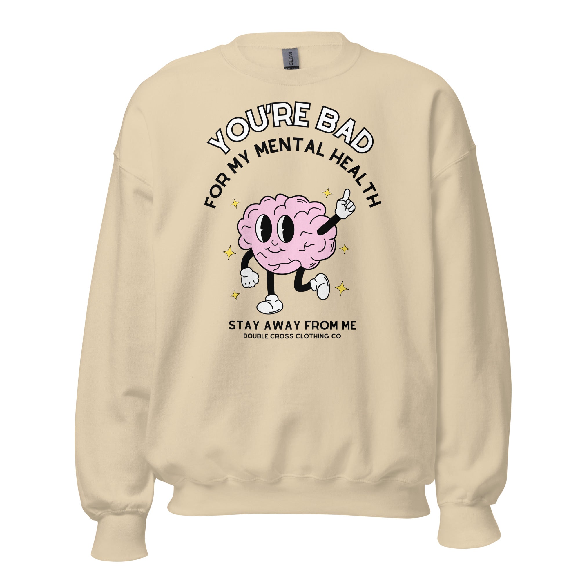 My Mental Health Crewneck - Sand