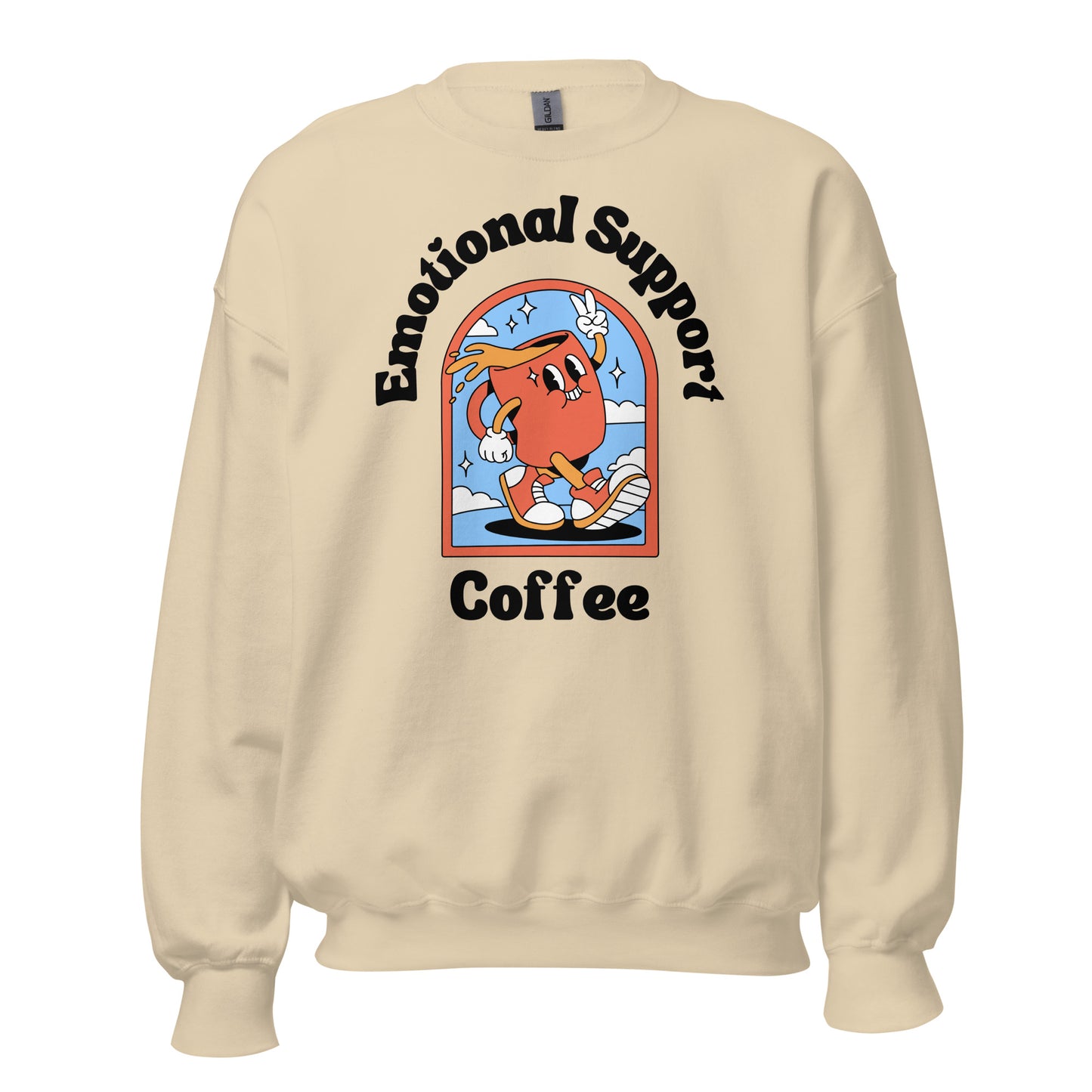 Emotional Support Coffee Crewneck