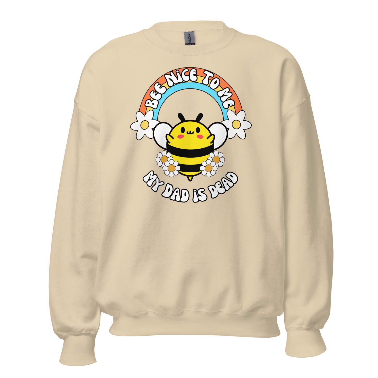 Bee Nice Dad Crewneck