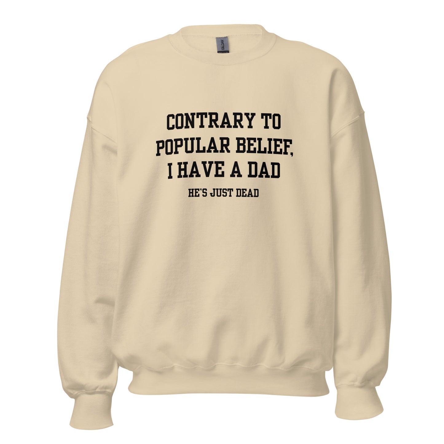 Popular Belief Dad Crewneck