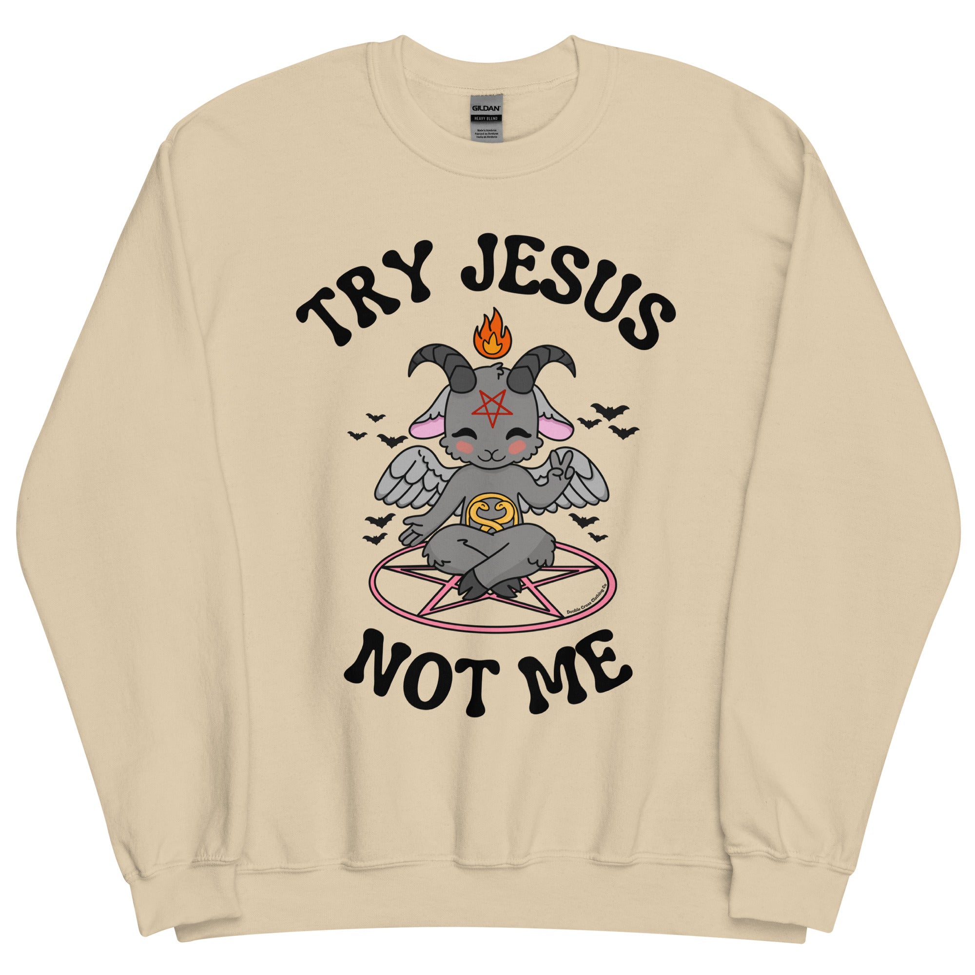 Try Jesus Crewneck