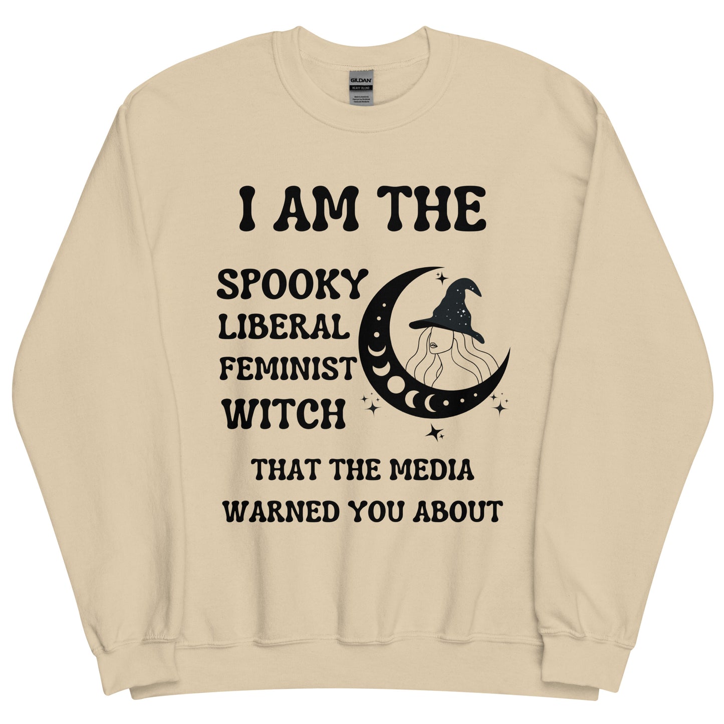 Liberal Witch Crewneck