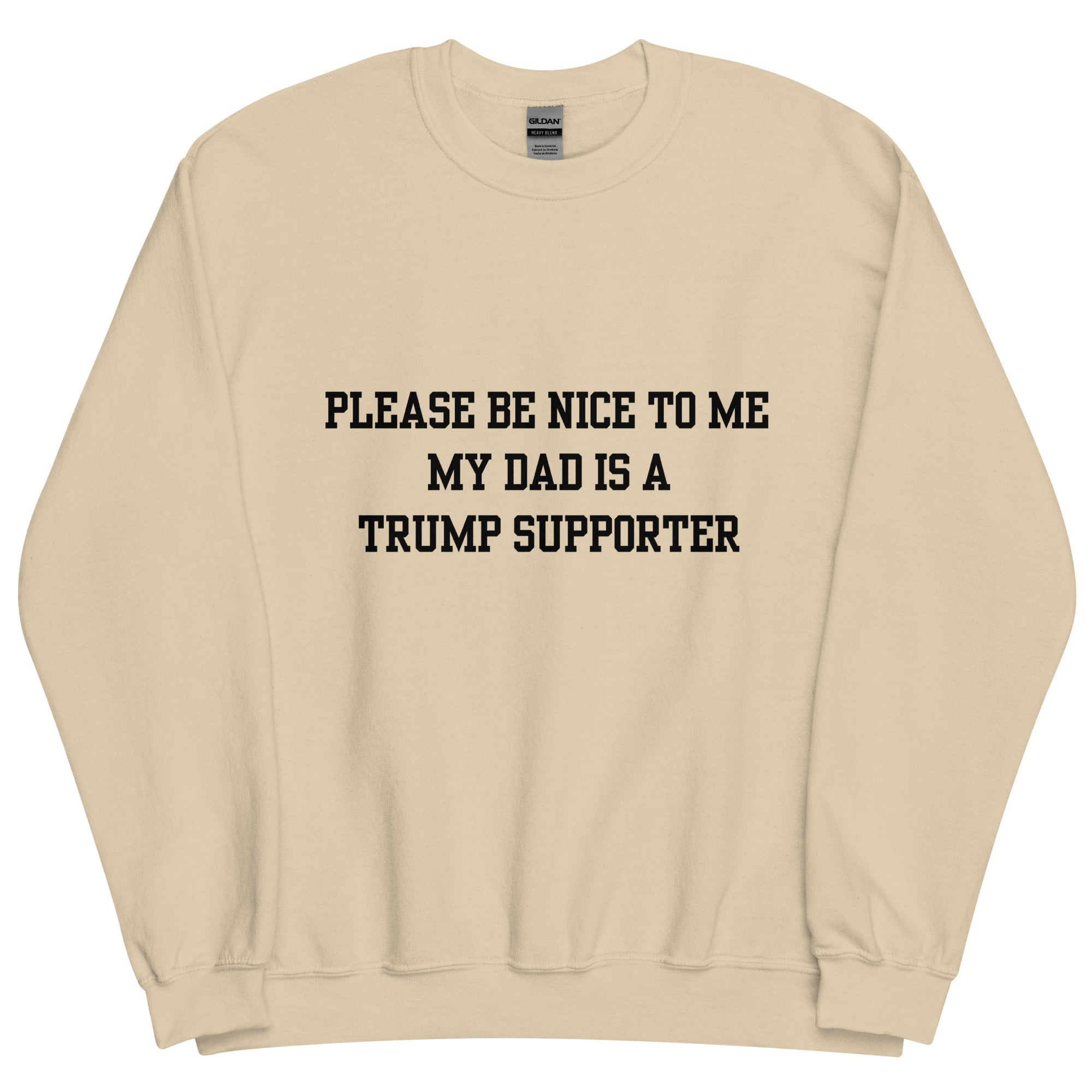 Trump Supporter Dad Crewneck