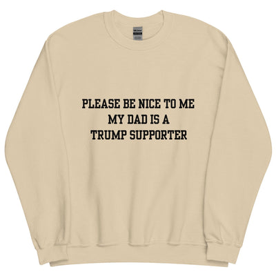 Trump Supporter Dad Crewneck