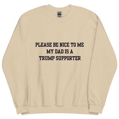 Trump Supporter Dad Crewneck