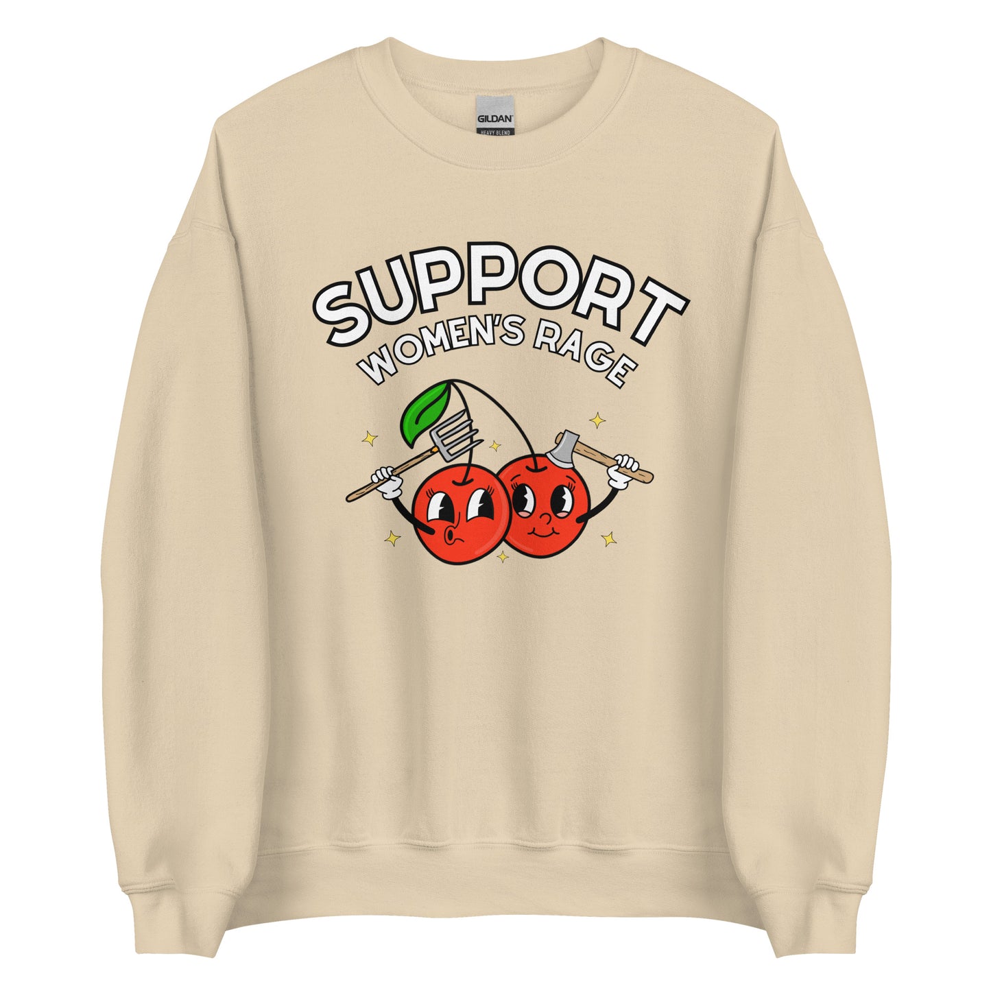 Support Women's Rage Crewneck