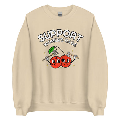 Support Women's Rage Crewneck