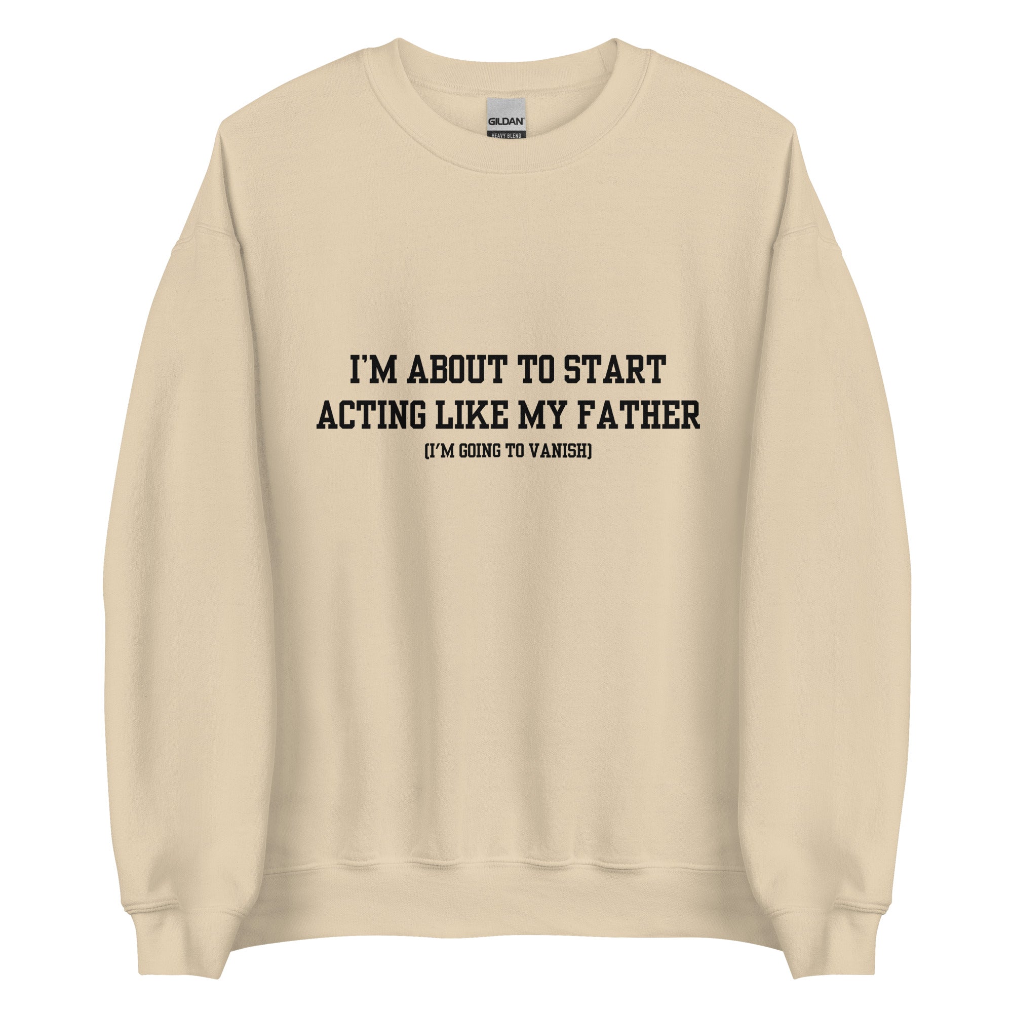 Vanishing Dad Crewneck