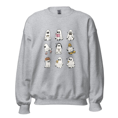 Ghosts Crewneck - Sport Grey