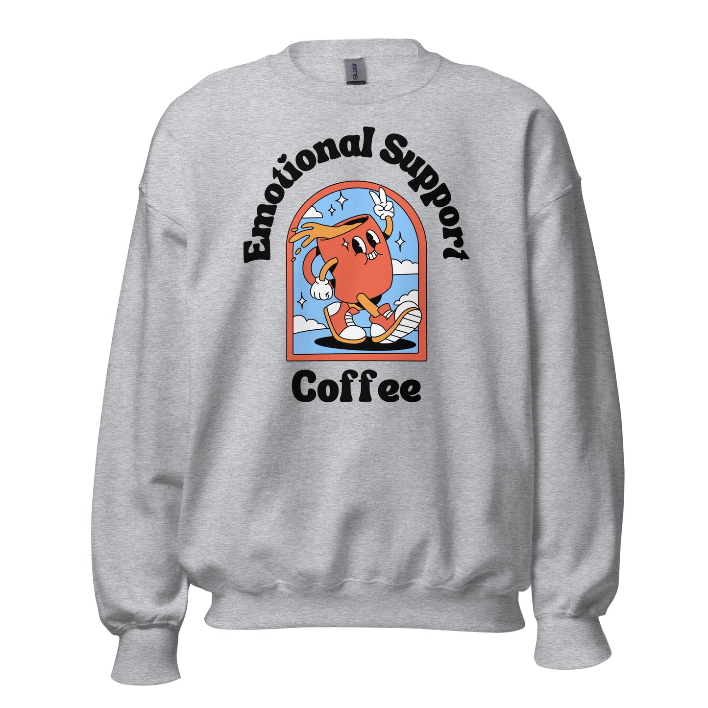 Emotional Support Coffee Crewneck