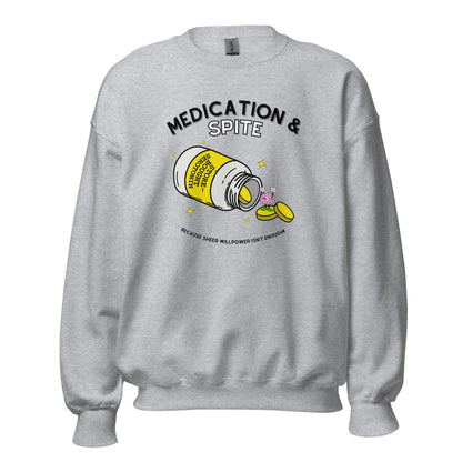 Medication & Spite Crewneck