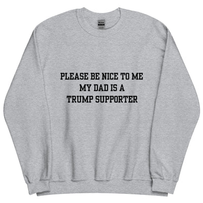 Trump Supporter Dad Crewneck