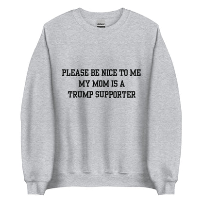 Trump Supporter Mom Crewneck