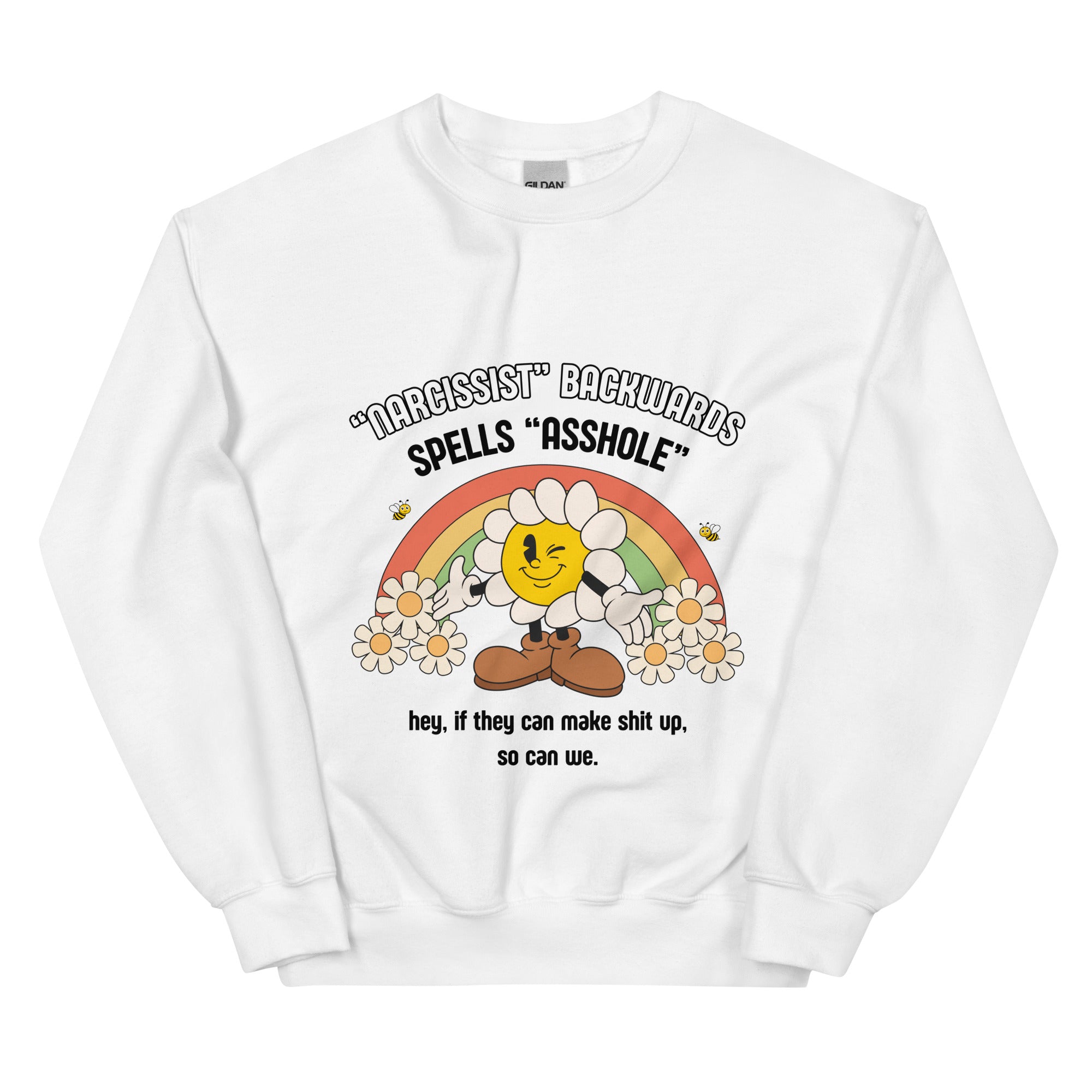 Narcissist Backwards Crewneck