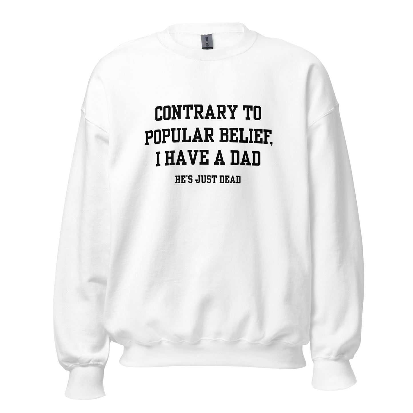 Popular Belief Dad Crewneck