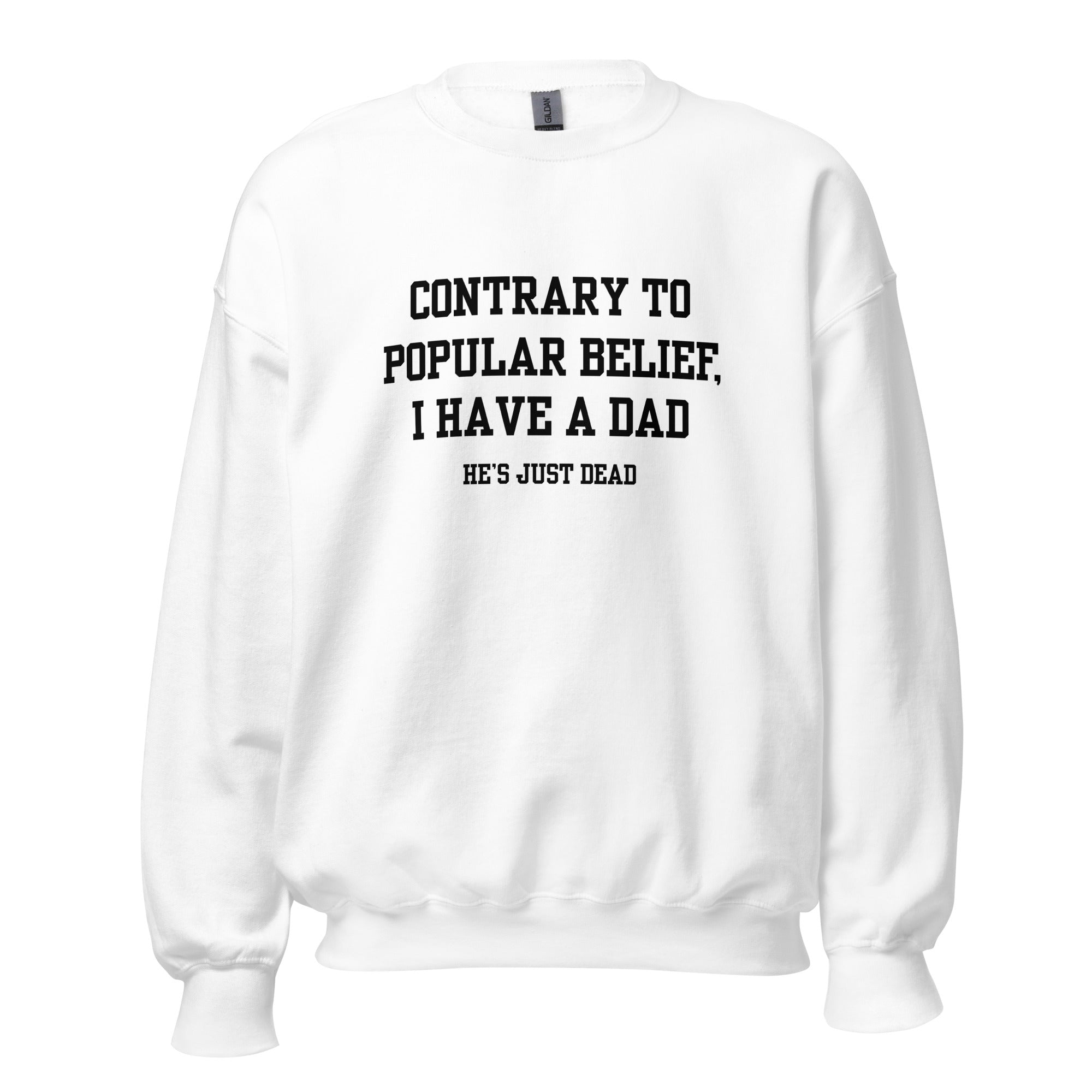 Popular Belief Dad Crewneck