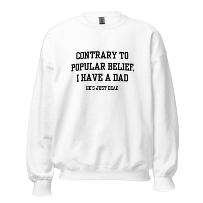 Popular Belief Dad Crewneck