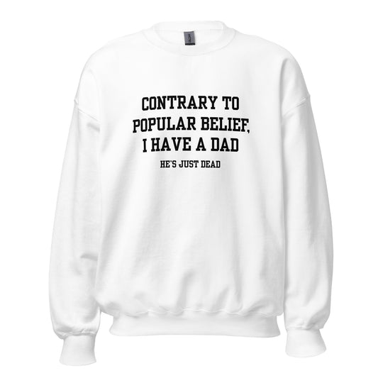 Popular Belief Dad Crewneck