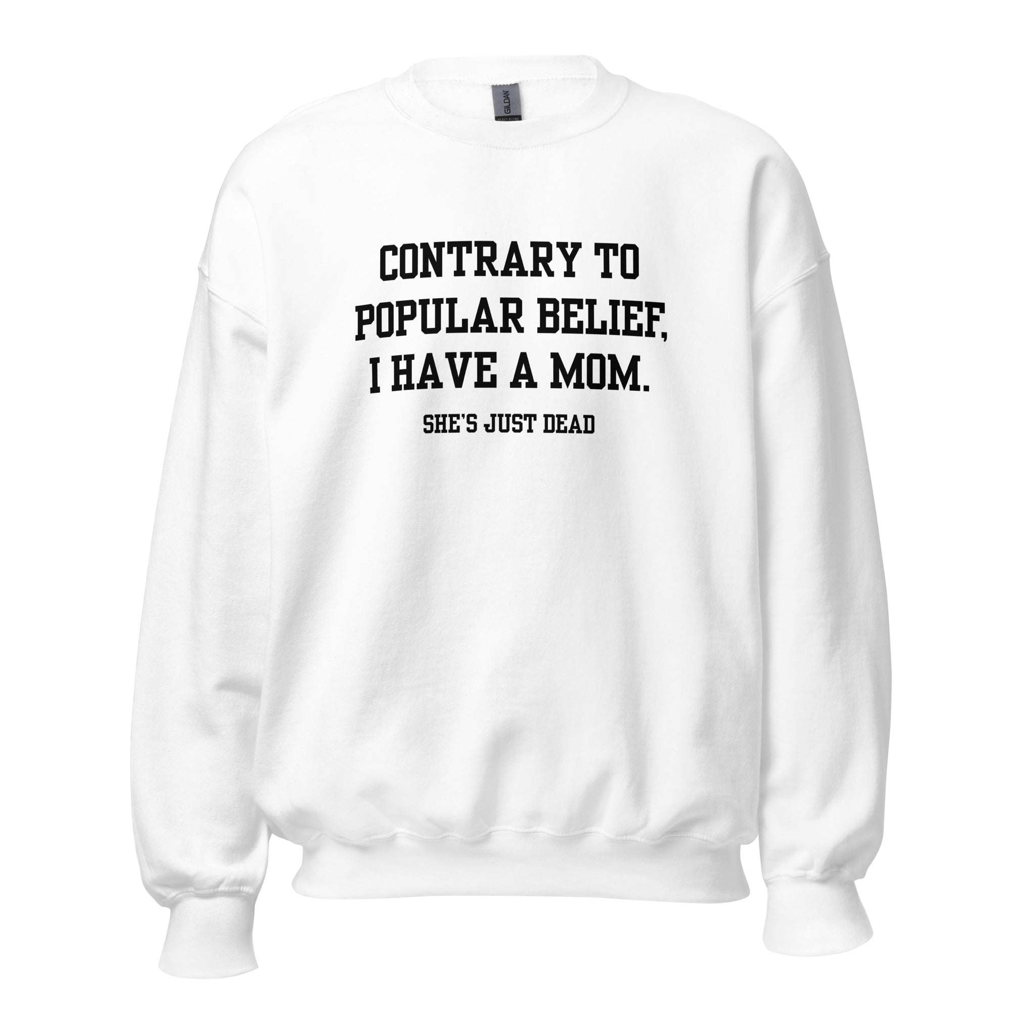 Popular Belief Mom Crewneck