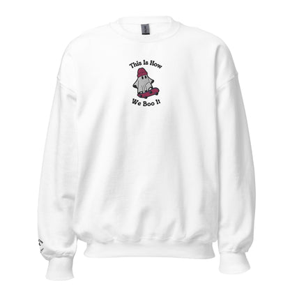 This Is How We Boo It Embroidered Crewneck