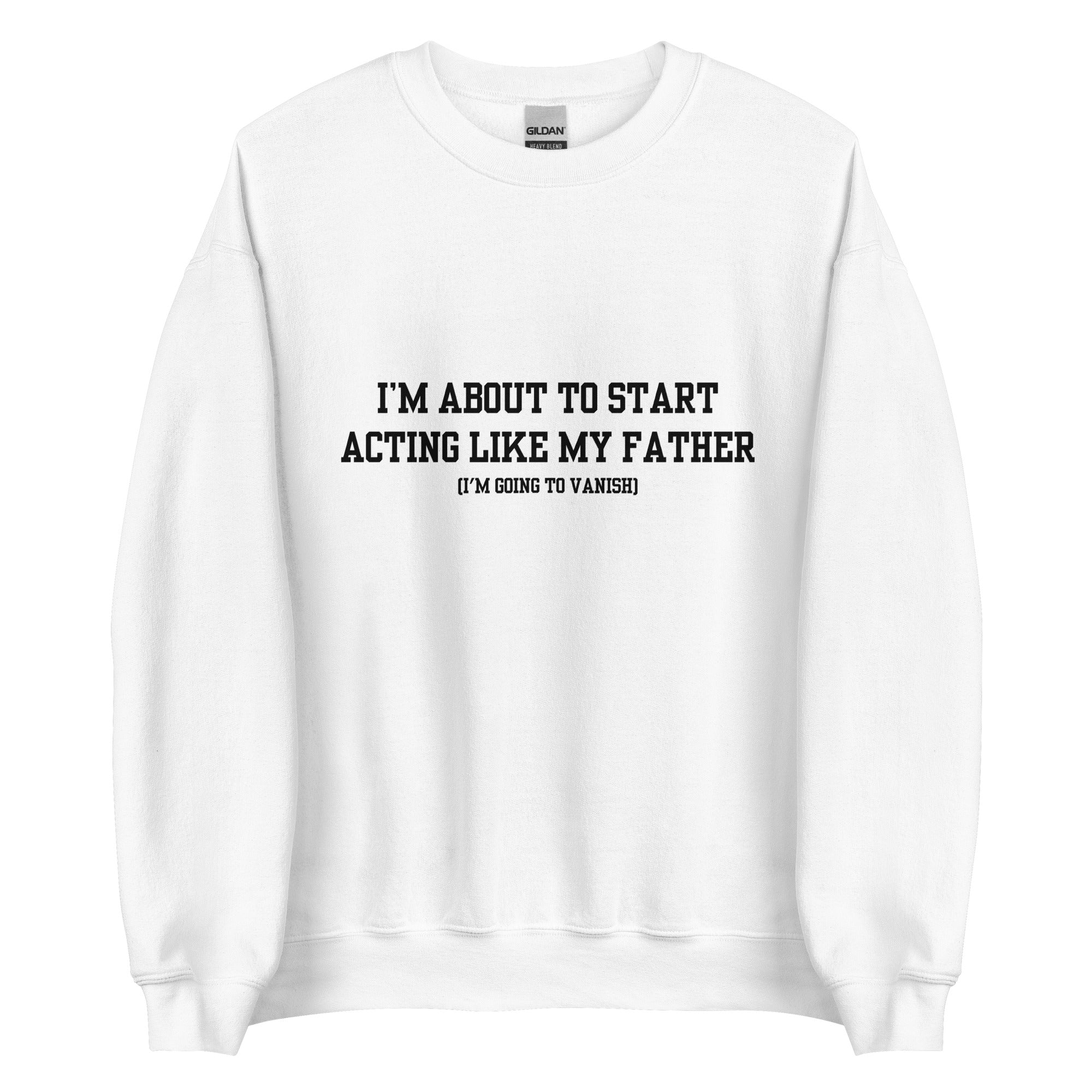 Vanishing Dad Crewneck