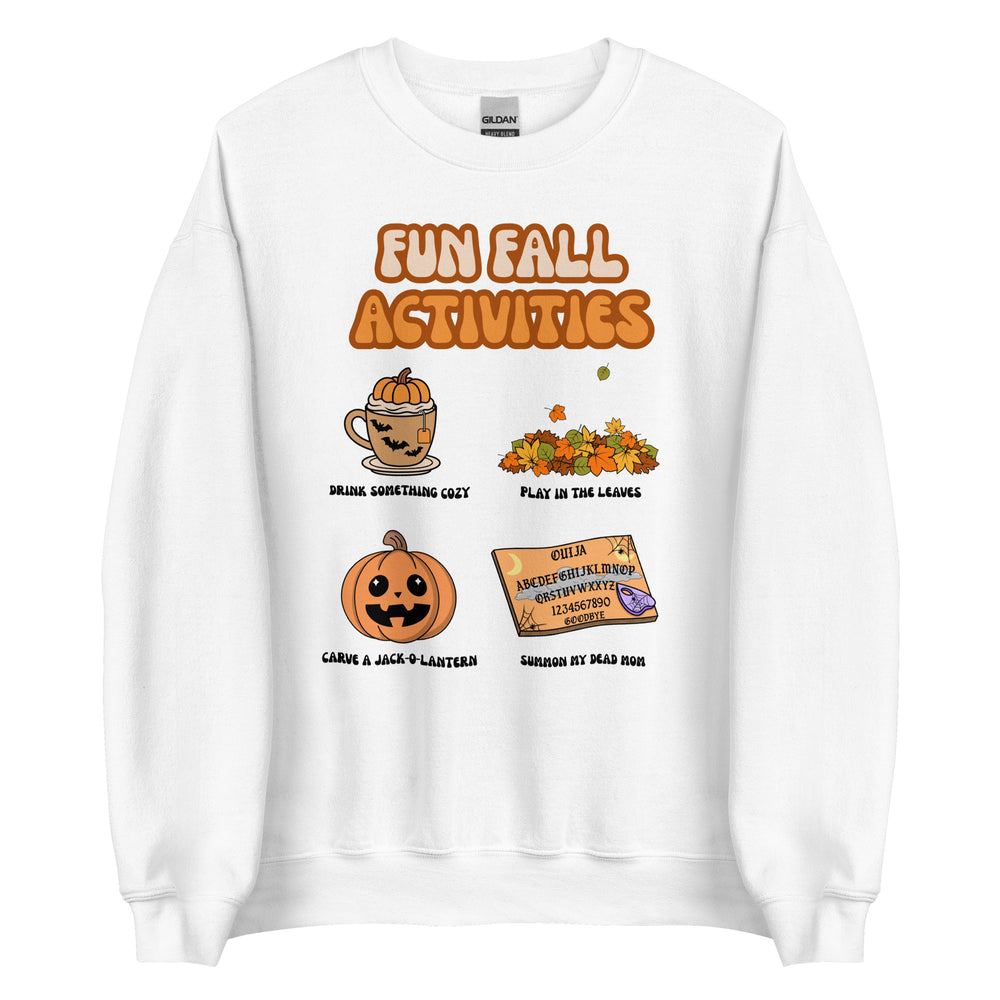 Fun Fall Activities Mom Version Crewneck – Double Cross Clothing Co.