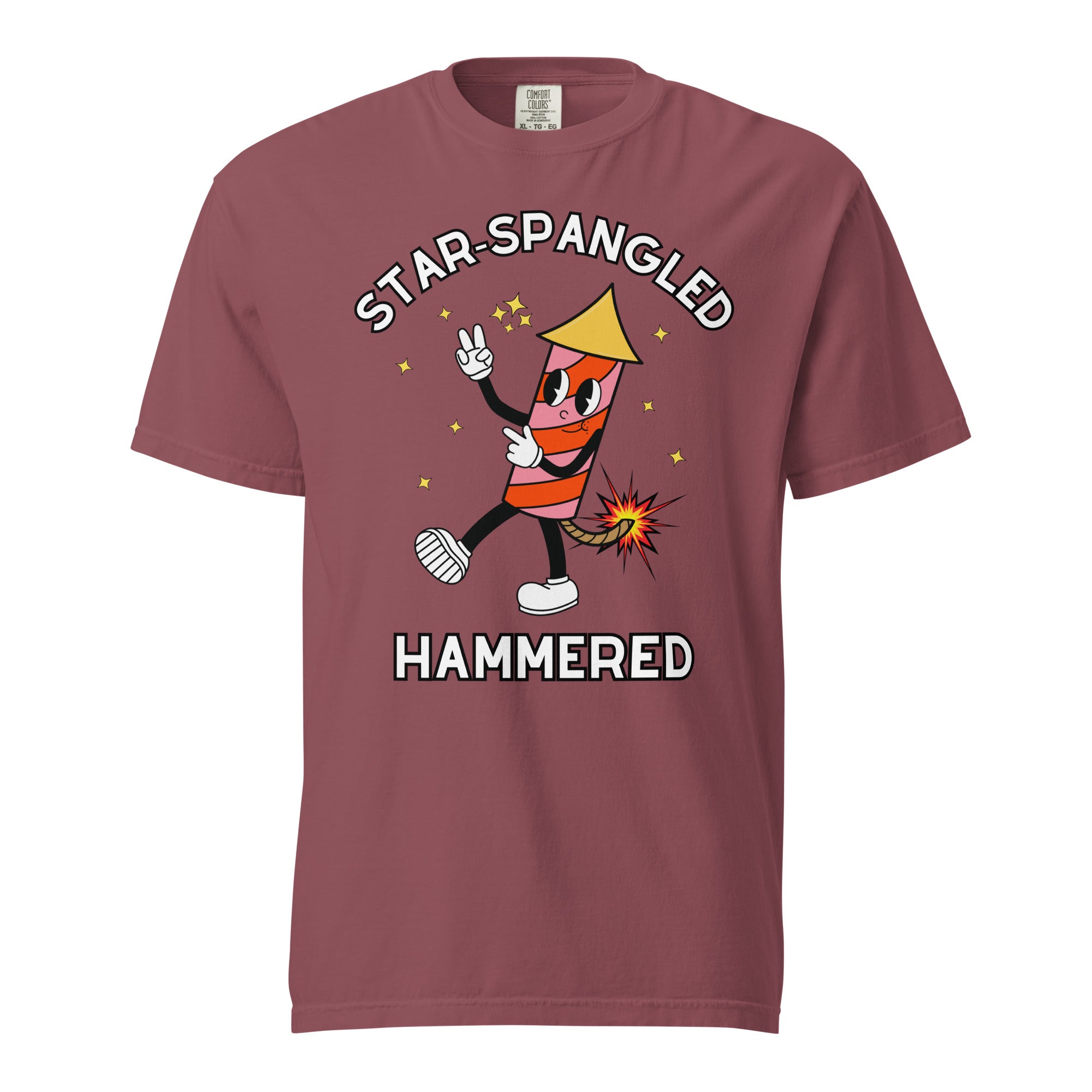 Star-Spangled Hammered T-Shirt