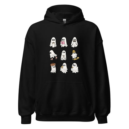 Ghosts Hoodie - Black