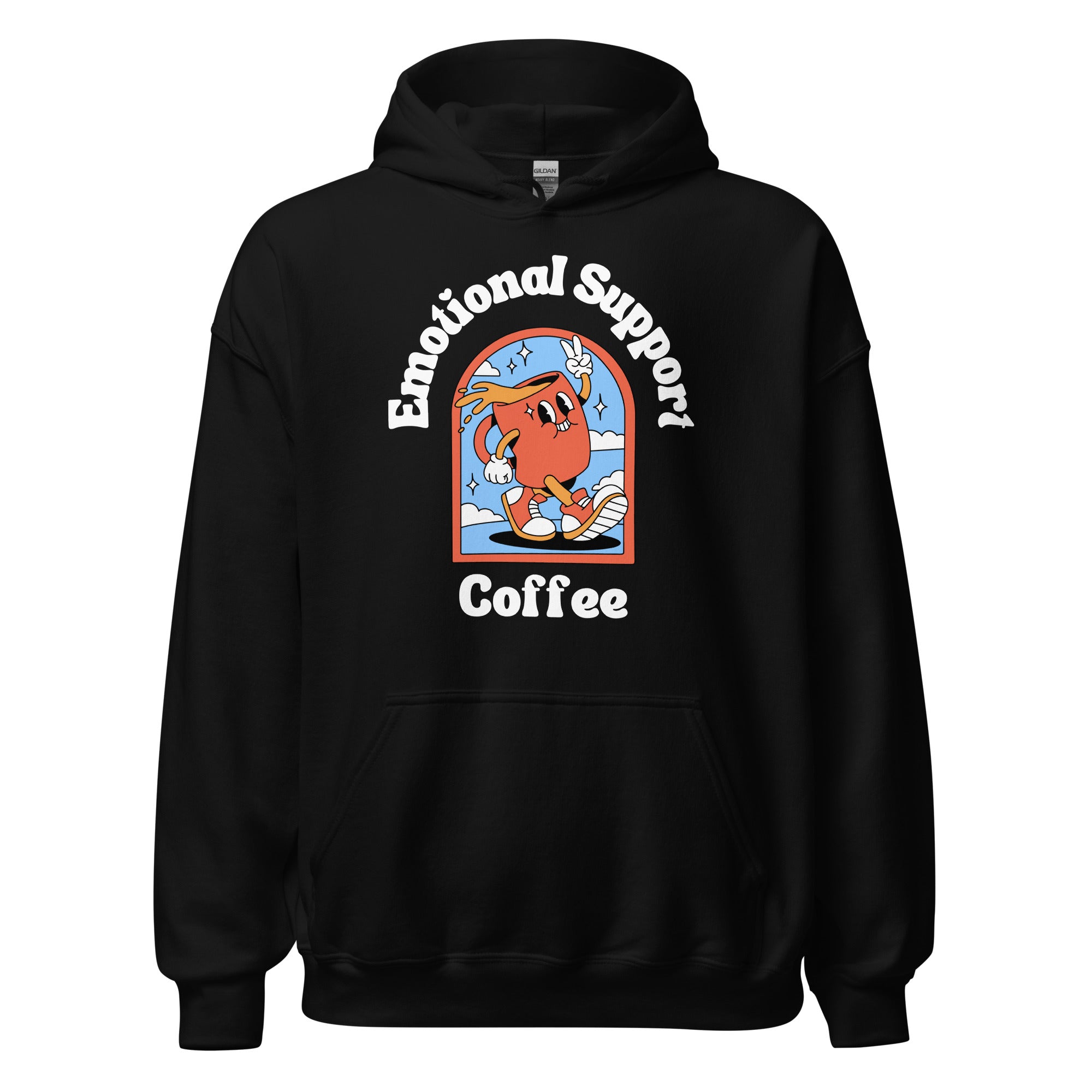 Emotional Support Coffee Hoodie