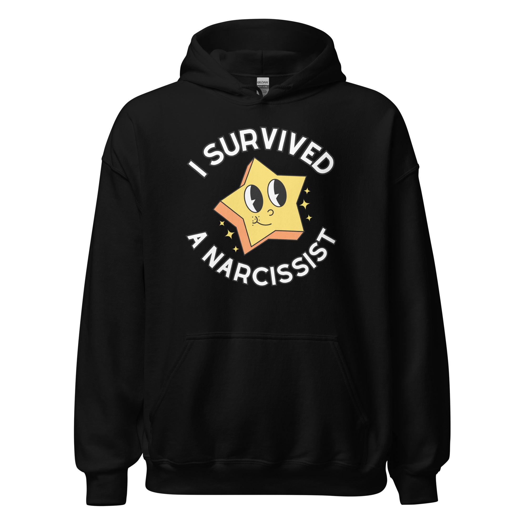 I Survived a Narcissist Hoodie Black