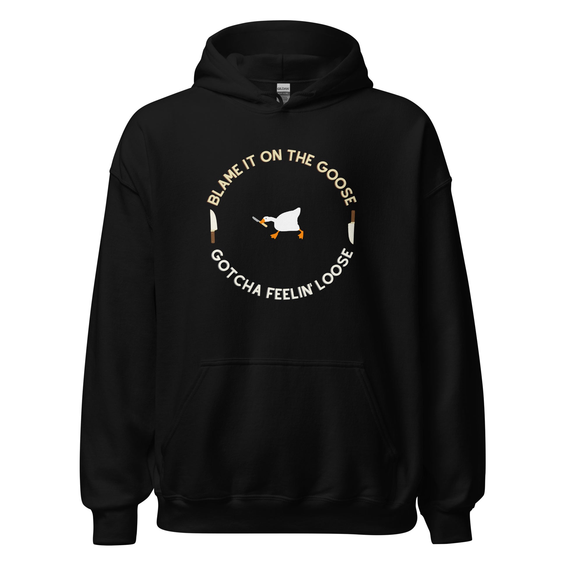 Silly Goose Hoodie Black