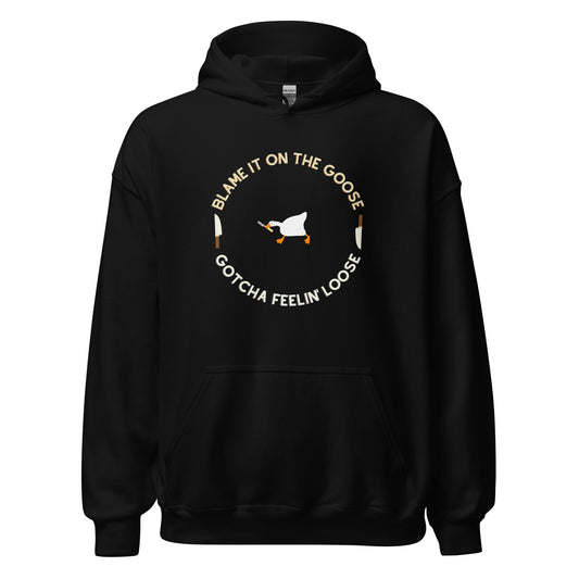 Silly Goose Hoodie Black