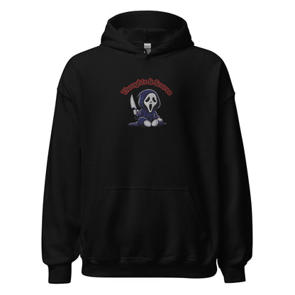 Thoughts & Scares Embroidered Hoodie