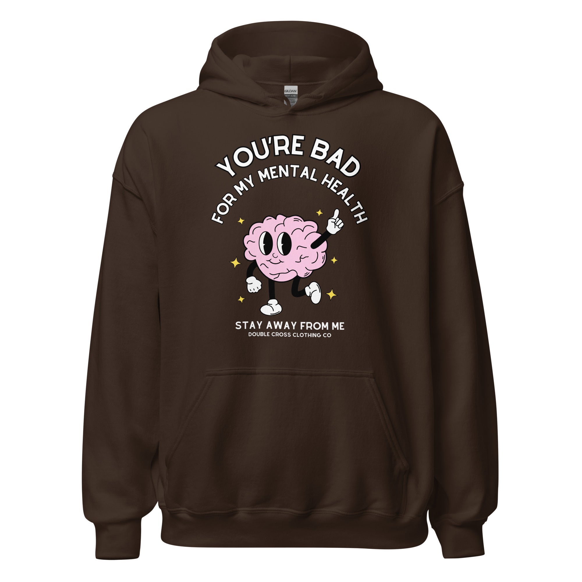 My Mental Health Hoodie - Dark Chocolate