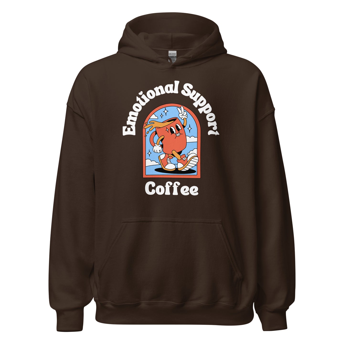 Emotional Support Coffee Hoodie