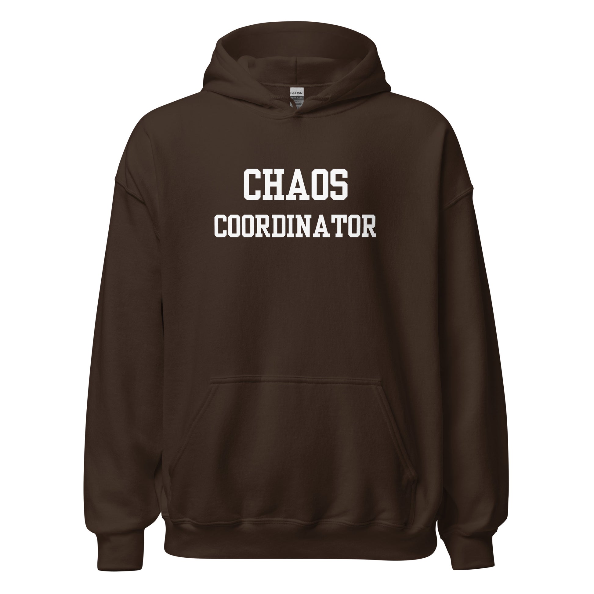 Chaos Coordinator Hoodie Brown