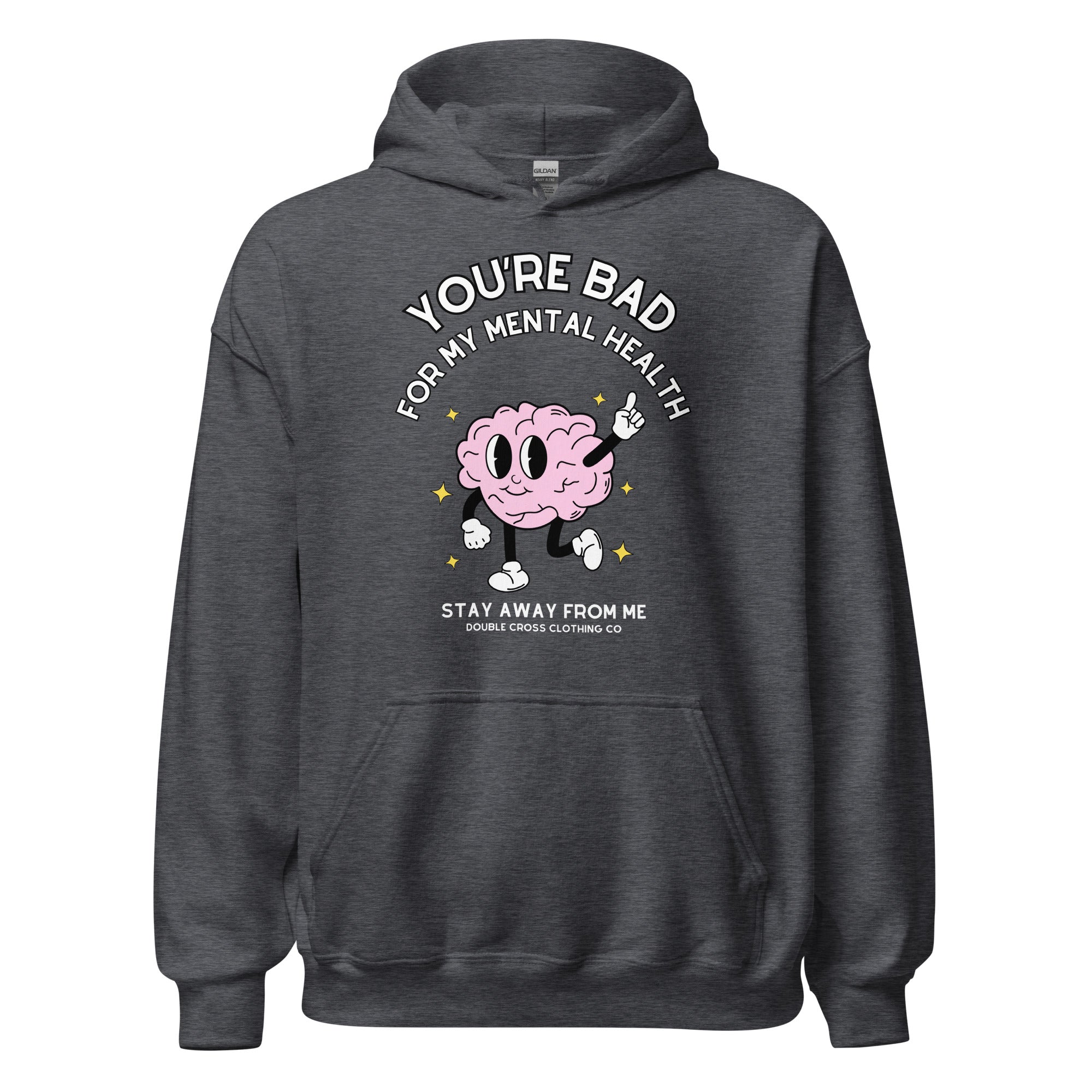 My Mental Health Hoodie - Dark Heather