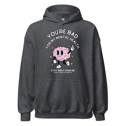 My Mental Health Hoodie - Dark Heather