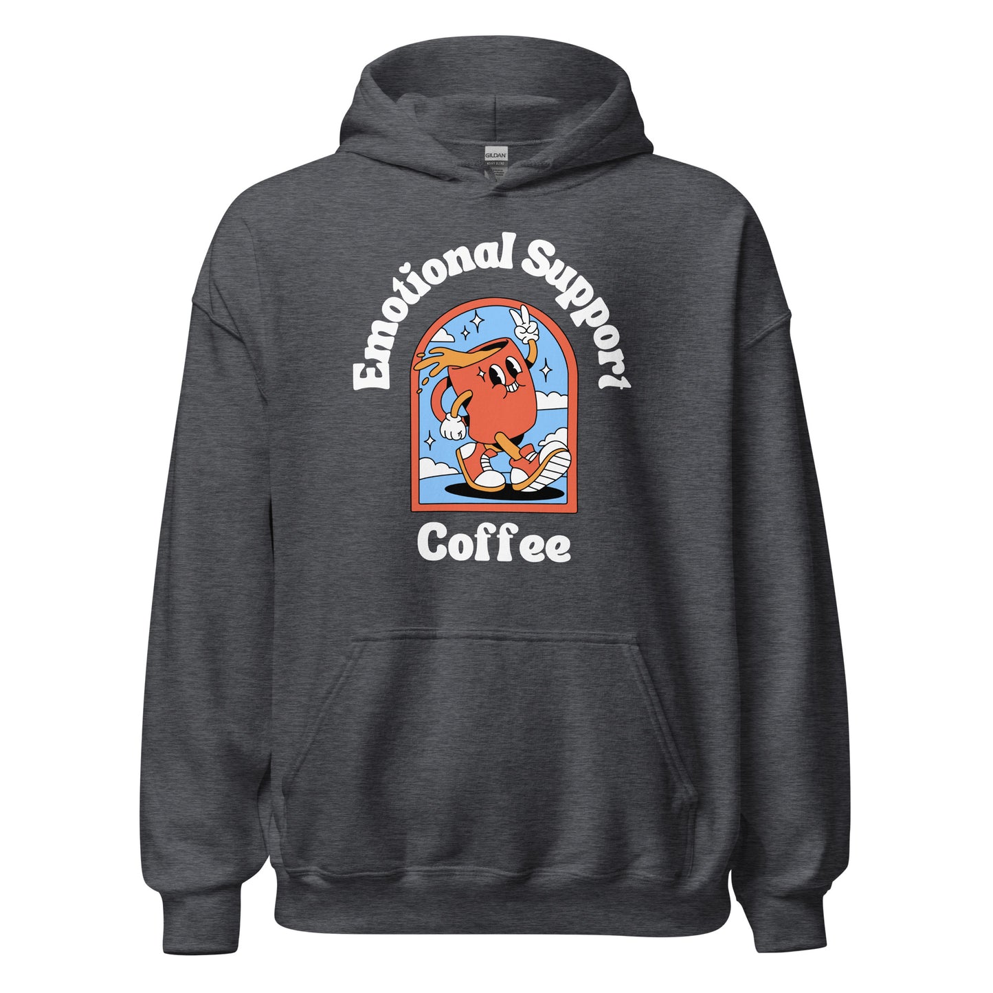 Emotional Support Coffee Hoodie