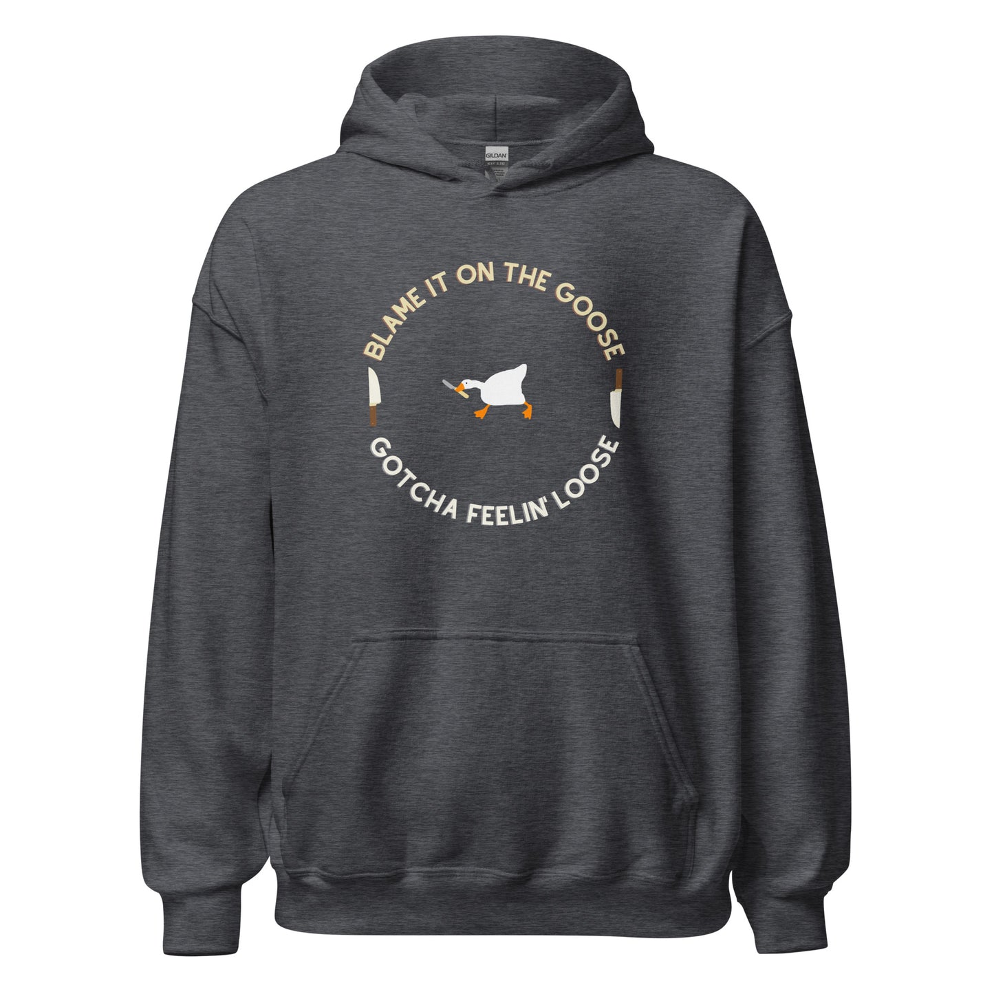 Silly Goose Hoodie Gray