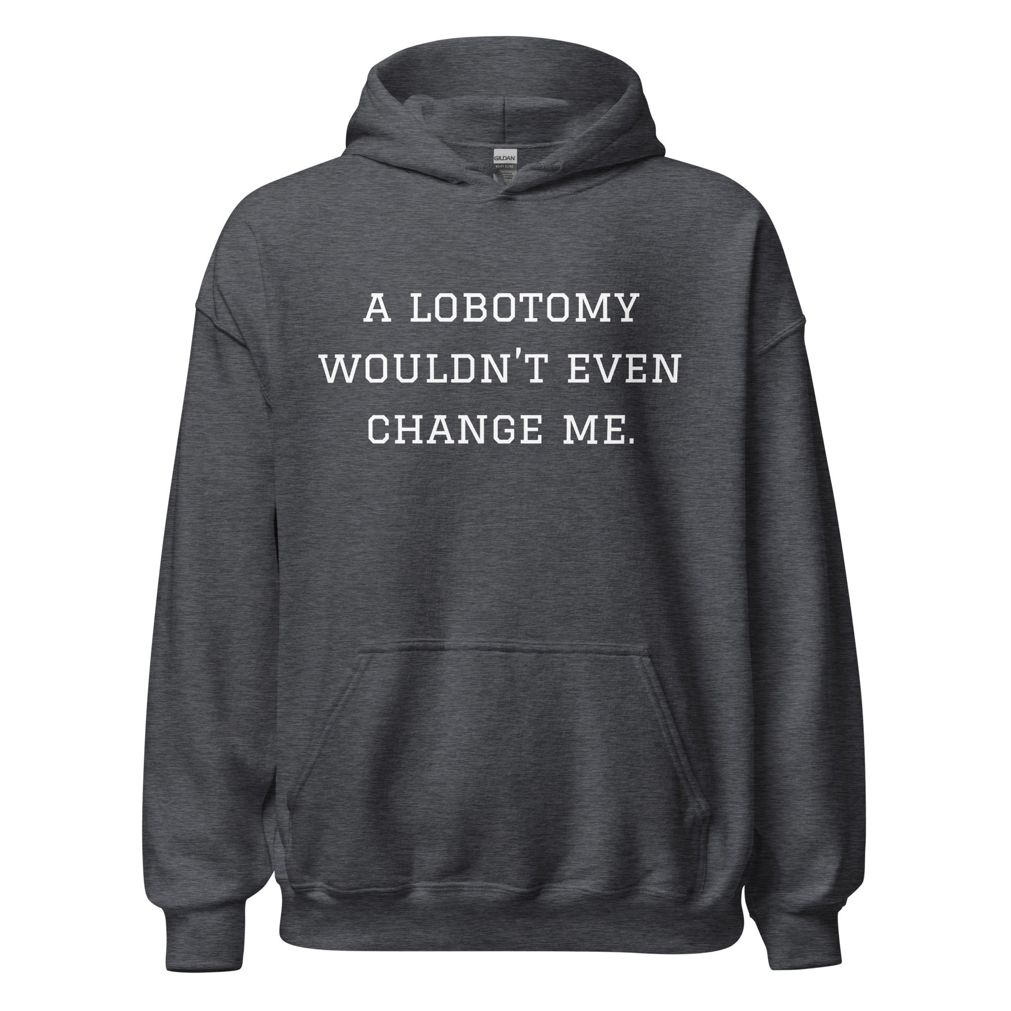 A Lobotomy Wouldn't Change Me Hoodie